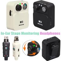 Portable In-ear Monitoring System Wireless Monitor Headphones 2.4G Real-Time Stage Performance Audio Performance Feedback Stereo