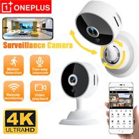 OnePlus WiFi Camera 4K Smart Home Security Monitor Night Vision 2-way Audio Cloud Storage Mini Portable Camcorders For Baby Pet