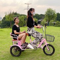 AliExpress NONE ZK adult middle-aged and elderly bicycle, elderly tricycle, bicycle can pick up and drop off children