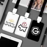 Fashion Print S-Scotty C-Cameron Card Holder Applicable To ID Cards Bank Cards Public Transport Cards And Work Card