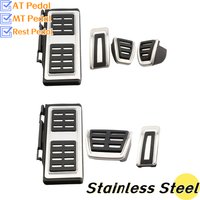Auto-Pedalabdeckung für Skoda Rapid Octavia 5E 5F A7 für VW GOLF 7 GTi MK7 Lamando POLO A05 Passat B8 Tiguan Allspace 2014-2025 LHD