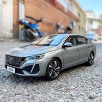 1:18 Peugeot 408 Coupe Alloy Car Model Diecast Metal Toy Vehicles Car Model High Simulation Collection Childrens Gift Decoration