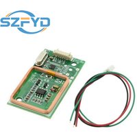 RFID Reader Wireless Module UART 3Pin 125KHz Card Reading EM4100 8CM DC 5V For Arduino IC Card PCB Attenna Sensor Kits
