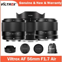 Viltrox 56mm F1.7 Auto Focus APS-C Lens for Fuji X XF X-T4 XF X-T30ii X-Pro3 Sony E Nikon Z Z30 Z50 Mount Mirrorless Cameras