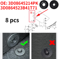 Car Floor Mat Anti-Skid Fixer Grips Double Layer Fixed Clips 4 Set Universal Arpet Fixing Clamps Buckle Fixer Accessories Tools