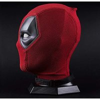 Marvel Deadpool – Housse de casque en silicone, masque facial tricoté, accessoire de cosplay, accessoires amusants pour Halloween, cadeau de fête pour adulte