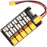 Battery Charging Board Parallel XT30 XT60 Plug 2‑6S Lithium Batteries for IMAX B6 Lithium Battery Charging Board