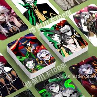 100PCS The Freak Circus Laser Card Lomo Card Album Photo Card For Fans Collection Postcard Christmas Gifts