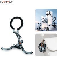 COBONE Double-Sided Magsafe Phone Stand Tripod 360° Adjustable Portable Foldable 1/4" Mount for iPhone 17-13 Desk Gym Vlog Live