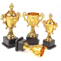 Gold Awards Trophy Plastic Model Dancing Competition Small Prize Cup Children's Craft Souvenirs Winner Award Trophy Toy
