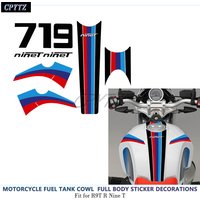 Motorcycle Stickers Fuel Tank Cowl Waterproof Decal Full Body Sticker Decorations Fit For R Nine T R9T RNINET R 9 T