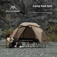 MOUNTAINHIKER Single Camp Bed Tent Outdoor Multi-purpose Leisure Rainproof Waterproof Camping Tent for Hiking And Travel