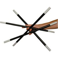 Multiplying Wands 50 cm Visual Magic Trick, Single Wand Duplicates To Four, Stage & Close-Up Magic Portable & Easy To Perform