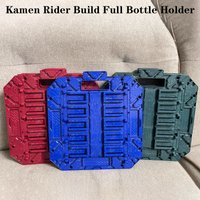 Kamen Rider Build Full Bottle Holder Pandora Box Style Storage Board for Bottle Display Kids Toy Organizer Anime Collection Gift