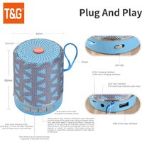 Portable Wireless Mini Subwoofer Bluetooth Speaker Sound Box Music Bass Radio FM Woofer Small Waterproof Caixa De Som Blootooth