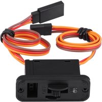 RC Switch Connectors Heavy Duty RC Switch with LED Display JR RC On Off Connectors Accessory for Receiver Accessories 6-12V 12A