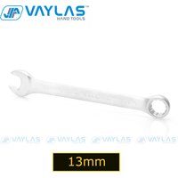 13mm Open Box End Combination Wrench All-Purpose Master Cr-V Opened Ring Combo Spanner for General Household Garage Auto Repairs