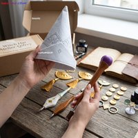 Anime 3D Polylactic Acid Props Witch Hat Atelier Cosplay Qifrey Accessories Manga Glasses Brooch Pen Button ์ฝ์คํ๋ Full Set Gifts