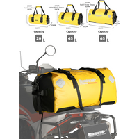 AliExpress Rhinowalk Motorcycle Dry Tail Bag Waterproof 20L/45L/65L Motor Back Seat Saddle Bag For Long Trip Outside Luggage Carrier ADV