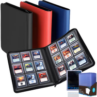 Toploader Binder Holds 252+ Top Loaders 9 Pocket Top Loader Binders for 3" X 4" Rigid Card Holders for MTG TCG Sport Cards