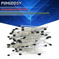 500PCS MF52AT MF52 B 3950 NTC Thermistor Thermal Resistor 5% 1K 2K 3K 4.7K 5K 10K 20K 47K 50K 100K