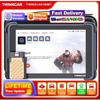 THINKCAR THINKSCAN 689BT Lebenslanger kostenloser Autoscanner Beruf 34-Reset-ECU-Codierung Bidirektionale DOIP OBD2-Autodiagnosetools