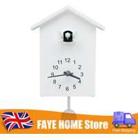 Modern Cuckoo Wall Clock Quartz Bird Home Clock Living Room Hanging Watch Timer