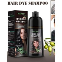 New Hair Dye Shampoo Natural Herbal Fast Dyeing Black Coffee Deep Moisturizing DIY Washing Dying Caring Hair Color Shampoo