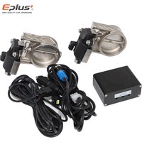EPLUS – Kit universel de Valve électrique pour tuyau d'échappement de voiture, 51 60 63 70 76MM, Kit de contrôleur de boutons