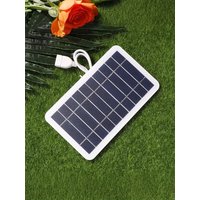 2W 5V Portable Solar Panel With USB Safe Stabilize Charger For Fast Phone Charging Outdoor Mini Solar Charger Cell Plate