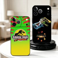 J-Jurassic Park Dinosaur World Phone Case For iPhone 17, 16,15,14,13,12,11 Plus,Pro Max, Others Soft Black Cover
