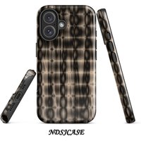 Fashion Luxury Ash RippleS Phone Case for iPhone 17 16 15 14 13 12 11 Pro Max Air Plus Luxury Double-layer Back Cover