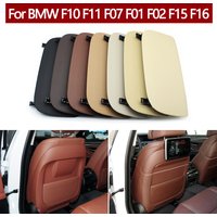 Car Seat Leather Backrest Storage Pocket Cover For BMW 5 5GT X5 X6 7 Series F10 F11 F07 F01 F02 F15 F16 2013-2018
