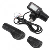 AliExpress Keenso 805 LCD Display Panel Throttle Grip Set Electric Bike Scooter Twist Half Throttle Grip with LCD Panel for 22.5mm Handlebars