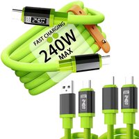240W Type C To Type C Fast Charging USB to Type-C for iPhone Xiaomi Huawei Super Fast Charging Cable Universal High Power