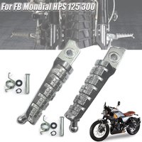 Motorcycle Accessories Front Left Right Footrest Foot Pegs Pedal For FB Mondial HPS125 HPS 125 300