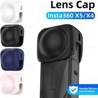 Lens Cap for Insta360 X5 X4 Silicone Protective Case Anti-Scratch Protector Cover for Insta360 x4/x5 Camera Accessories