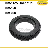 10x2.125 10x2.50solid TireElectric Scooter Tire 10x3.00solid Tire for KuGoo M4 Pro Electric Scooter Compatible 255X80 80/65-6