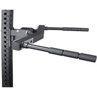 Adjustable Dip Attachment for Power Rack & Pull-Up Bar - Heavy Duty Parallel Bars for Chest/Triceps Workout, Home & Gym Use
