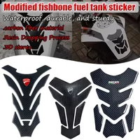 Fuel Tank Pad Cover Protector Decal Stickers For Ducati V2 V4 400 620 695 696 796 821 Monster 899 959 1199 1299 Fiber Motorcycle