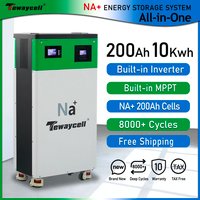 Tewaycell All in One 10KWh Na+ 200Ah 45V Sodium ion energy storage system Built-in 5KW Inverter ESS EU No VAT