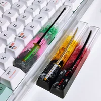 1pc 6.25u Resin Keycap Japan Anime DIY Custom Artisan Spacebar Keycaps for Cherry Mx Switch Mechanical Gaming Keyboard Keycap