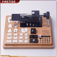 Multifunction Wrist Watch Case Opener Watch Back Removal Tool Set Manual Watchmaker Repair Tools Kit With Acrylic Cover