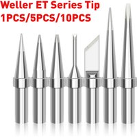 Weller ET Series Tip for Soldering Iron ETH ETD Soldering Iron Tips for WES50 51 Soldering Station Welder For PES51 LR21 Handles