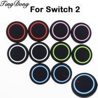 10PCS ThumbSticks Grips Caps for Switch 2 Joy-Con Silicone Joystick Caps Thumb Stick Cover Accessory Parts