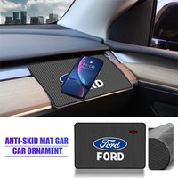 Car Dashboard Center Console Anti-slip Mat Accessories For Ford Focus Mk2 MK3 MK7 MK4 Fiesta Ranger Mustang Kuga Mondeo ETransit