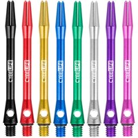 CyeeLife 6pcs 48mm Aluminium Dart shafts Accessories kit,Durable items Not easy to break, 2BA