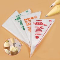 Disposable Pastry Bag for Cake Decorating Thickened Pastry Bag for Bakers Frosting Cupcake Cookie Dessert Decorating Tool Large