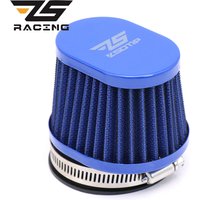 ZS Racing 38/42/45/50/55/60mm Motorcycle Blue Air Filter for 50cc 110cc 125cc 250cc Motorcycle ATV Scooter Pit Dirt Bike