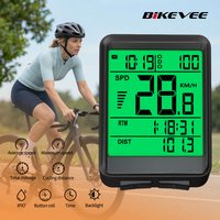 AliExpress Bikevee Wireless Bicycle Computer with Auto Backlight Stand Waterproof Ultra-Long Standby Bike Speedometer Odometer
